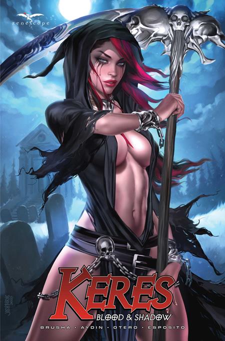 KERES BLOOD AND SHADOW ONE SHOT CVR B JOSH BURNS VAR