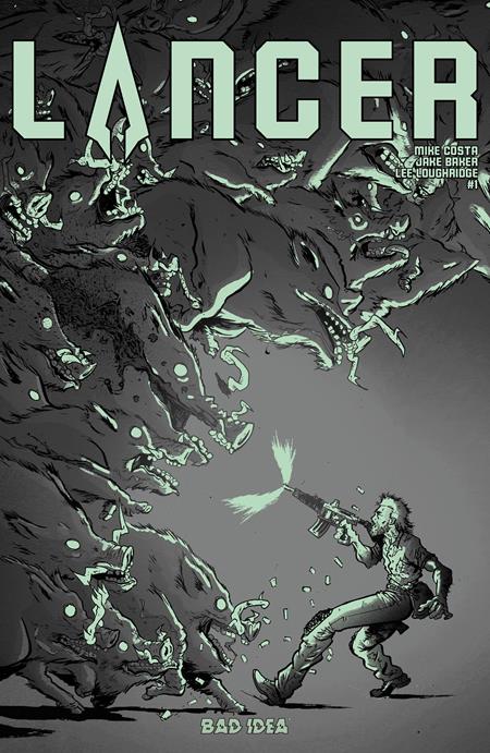 LANCER #1 CVR I JAKE BAKER GLOW IN THE DARK VAR OF 4
