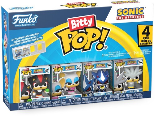 Bitty POP! Sonic Shadow 4-Pack