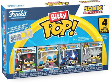 Bitty POP! Sonic Shadow 4-Pack