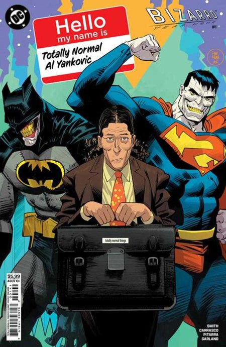 CGC 9.8 Bizarro Year None #1 Dan Mora Totally Normal Al Yankovic Cameo Card Stock Variant