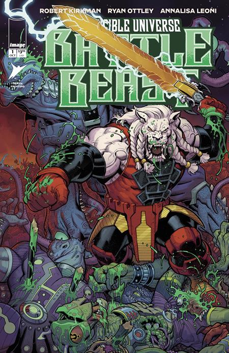 BATTLE BEAST INVINCIBLE UNIVERSE #1 10TH PTG CVR E NICK BRADSHAW AND JIM CHARALMPIDIS VAR