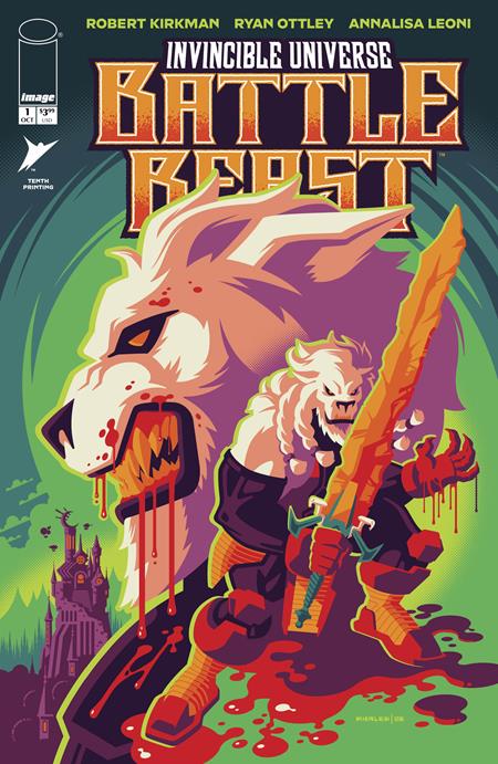 BATTLE BEAST INVINCIBLE UNIVERSE #1 10TH PTG CVR F TOM WHALEN VAR