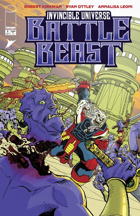 BATTLE BEAST INVINCIBLE UNIVERSE #1 10TH PTG CVR H CULLY HAMNER VAR