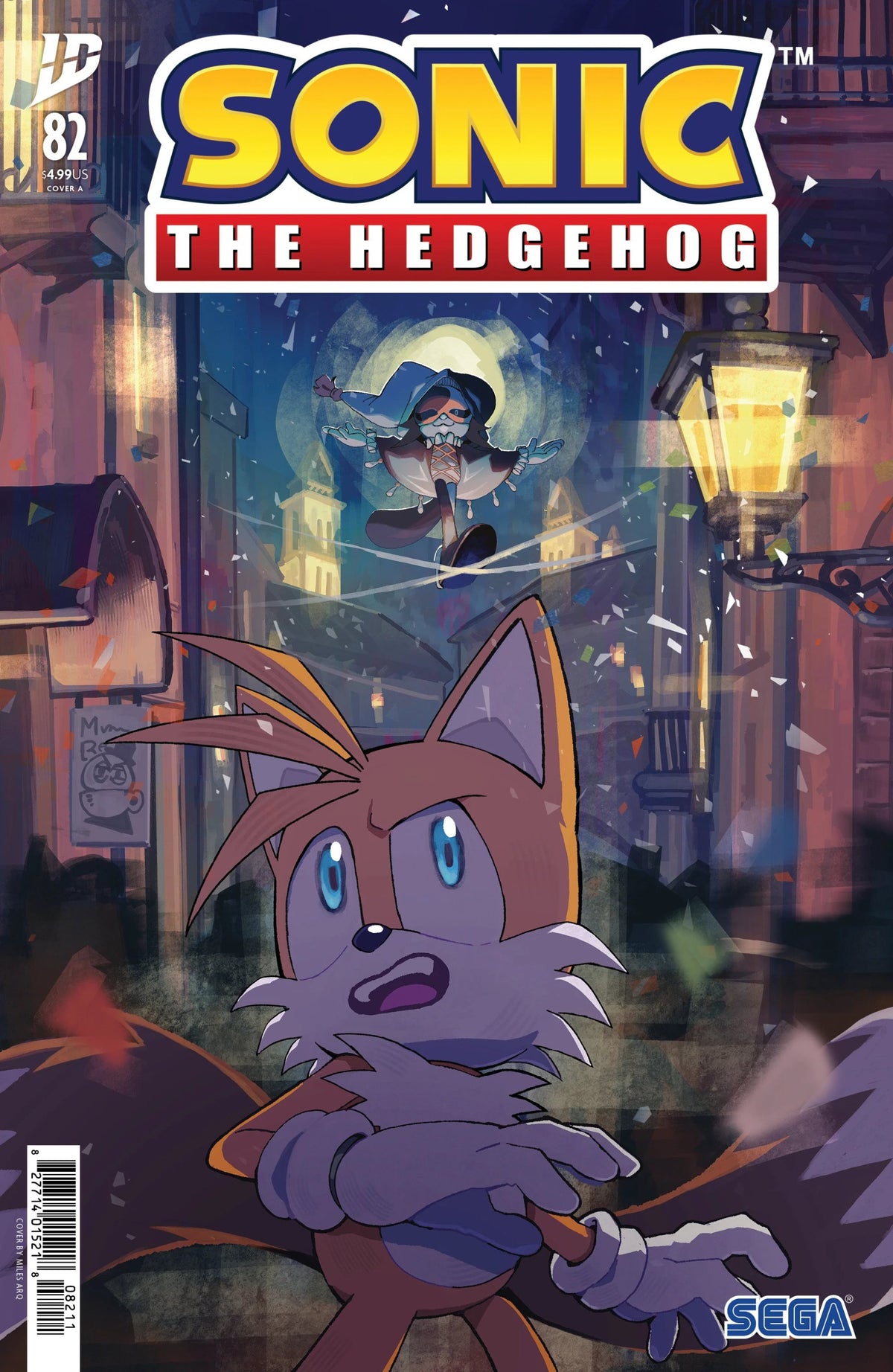 Sonic the Hedgehog #82 CVR A Signed by Gigi Dutreix