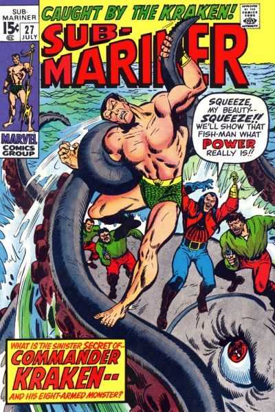 Sub-Mariner 1968 #27 - 6.5 - $24.99