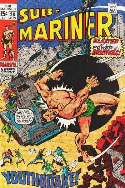 Sub-Mariner 1968 #28 - 6.5 - $12.99