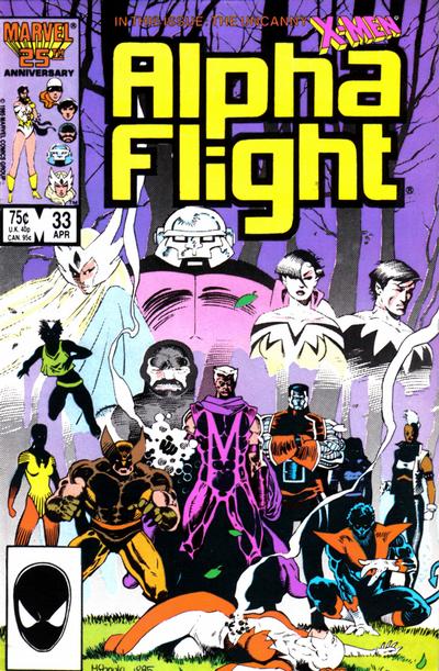 Alpha Flight 1983 #33 Direct ed. - high grade - $5.99