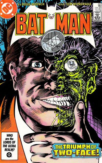 Batman 1940 #397 Direct ed. - high grade - $12.99