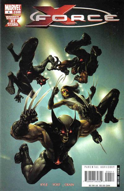 X-Force 2008 #4 - high grade - $4.99