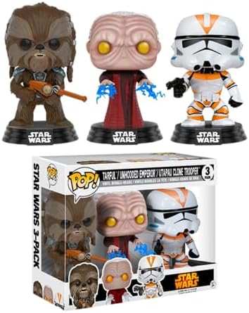 Funko Pop! Star Wars Tarfful Unhooded Emperor Utapau Clone 2017 Fall Convention Exclusive