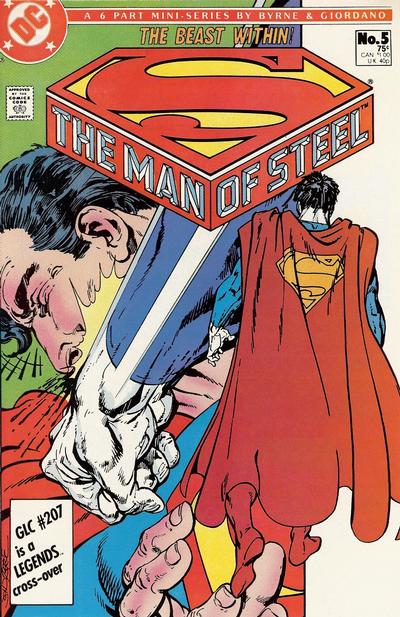 The Man of Steel 1986 #5 Direct ed. - mid-grade - $5.99