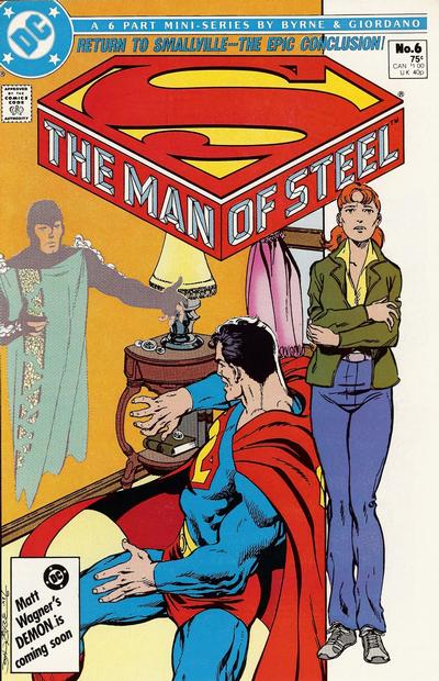 The Man of Steel 1986 #6 Direct ed. - 9.2 - $6.99