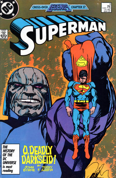 Superman 1987 #3 Direct ed. - high grade - $3.99