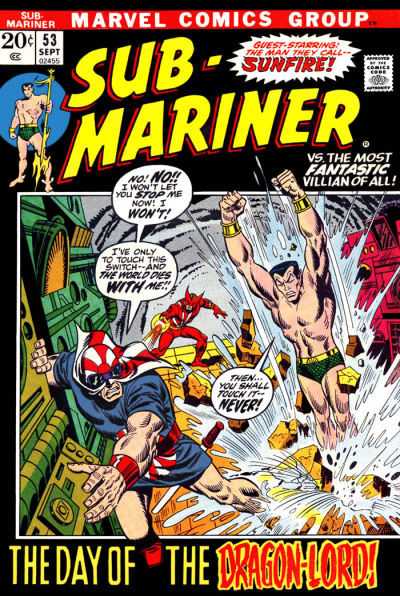 Sub-Mariner 1968 #53 - 6.5 - $19.99