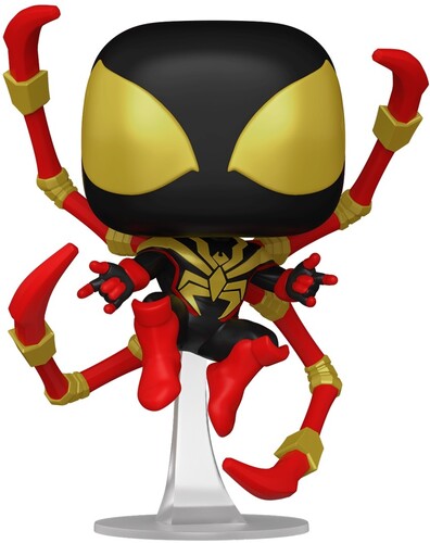 Funko Pop! Spider-Man Comics- Miles Iron Spider #1448
