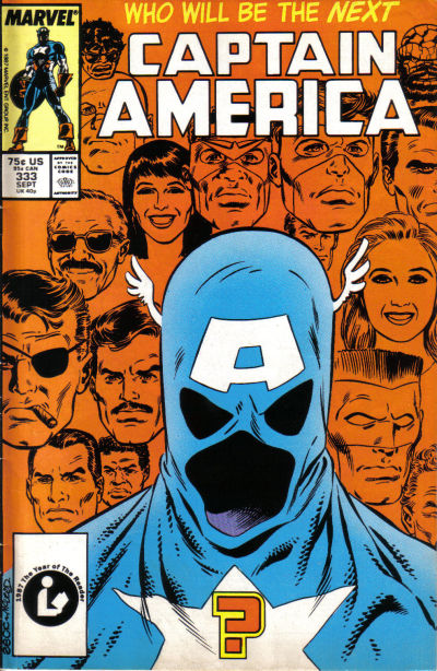 Captain America 1968 #333 Direct ed. - high grade - $5.99