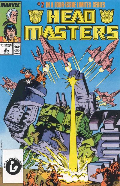 The Transformers: Headmasters 1987 #2 Direct ed. - high grade - $9.99
