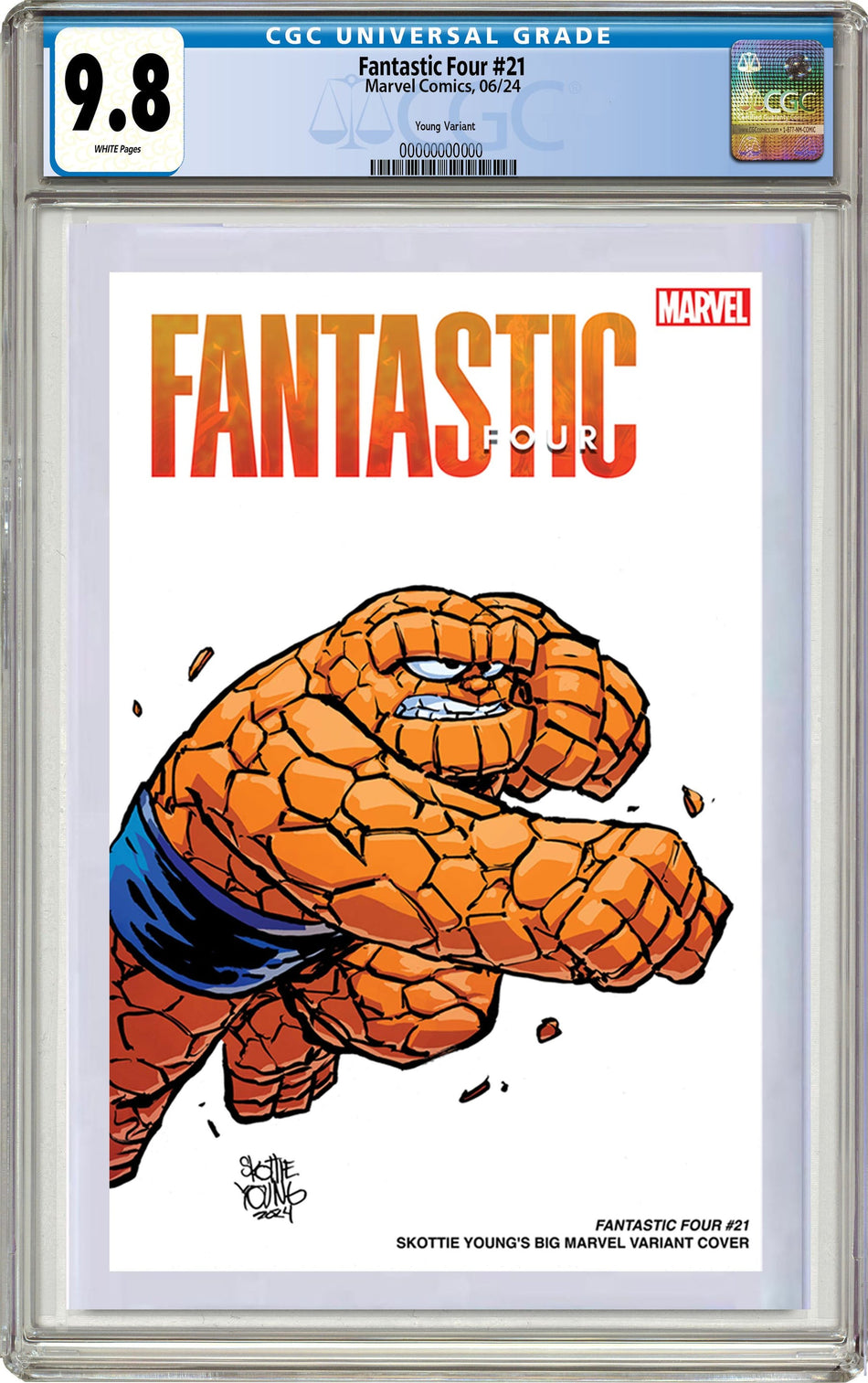 CGC 9.8 Fantastic Four #21 Skottie Young's Big Marvel Variant PRE-ORDER