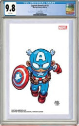 CGC 9.8 Captain America #10 Skottie Young'S Big Marvel Variant PRE-ORDER