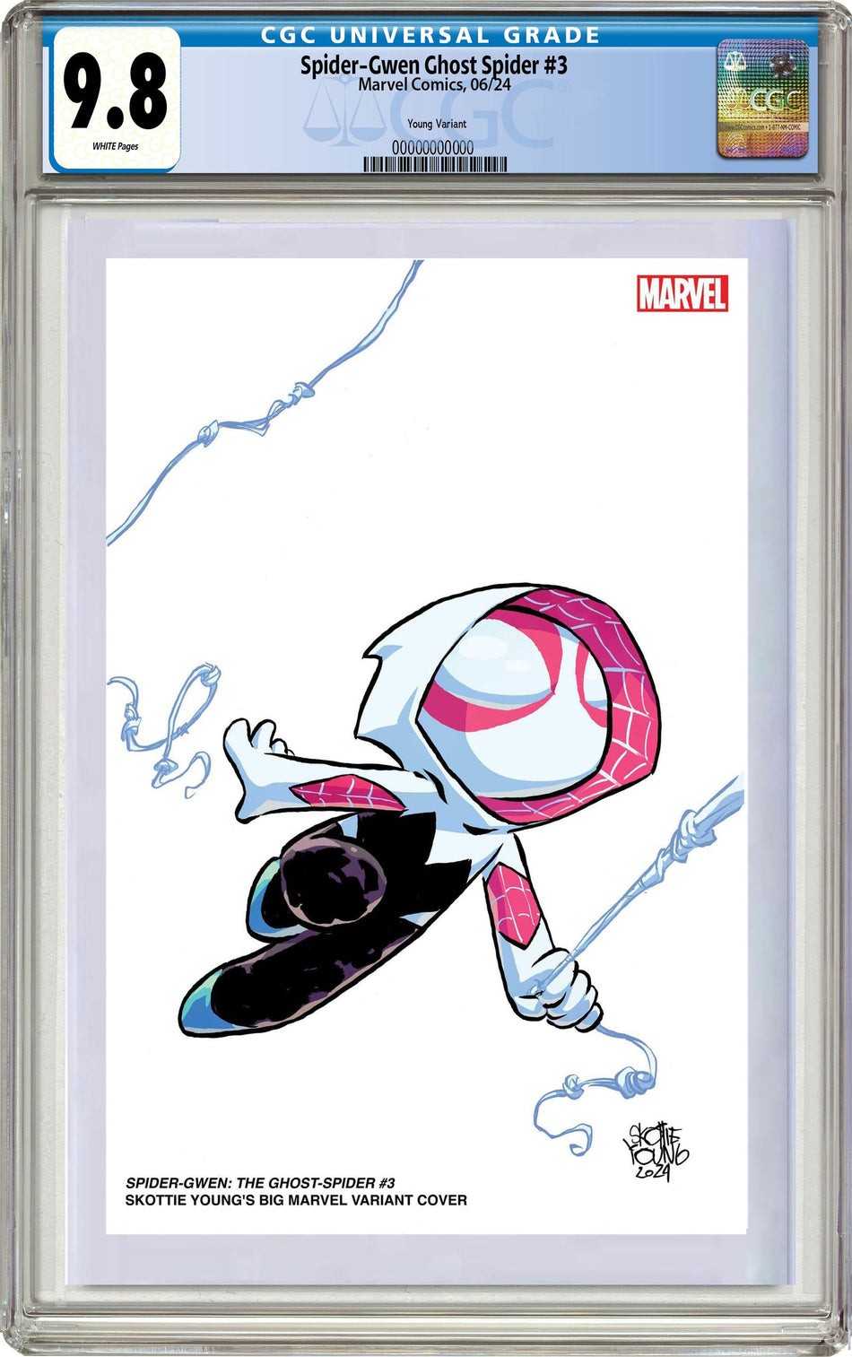 CGC 9.8 Spider-Gwen The Ghost-Spider #3 Young Big Marvel Variant PRE-ORDER