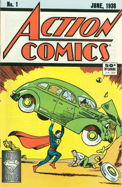 Action Comics [50th Anniversary Edition] 1988 #1 Direct ed. - high grade - $19.99