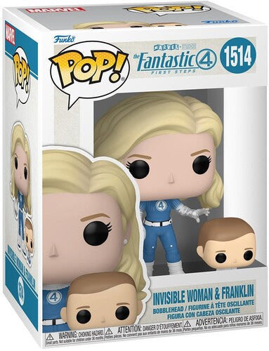 Funko Pop! The Fantastic Four First Steps Invisible Woman & Franklin #1514