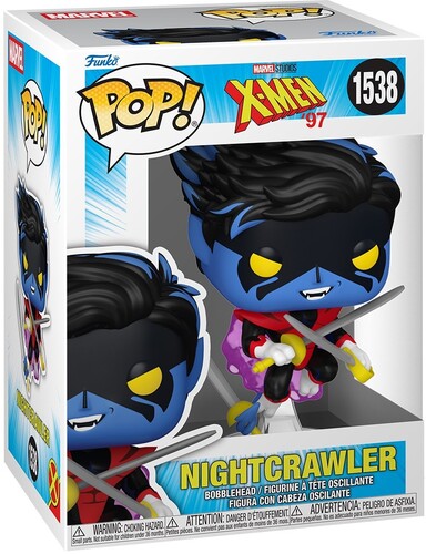 Funko Pop! X-Men '97 Nightcrawler #1538 + Soft Protector