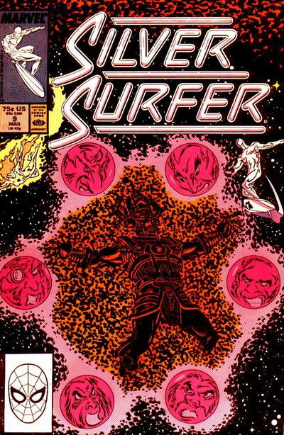 Silver Surfer 1987 #9 Direct ed. - mid-grade - $3.99