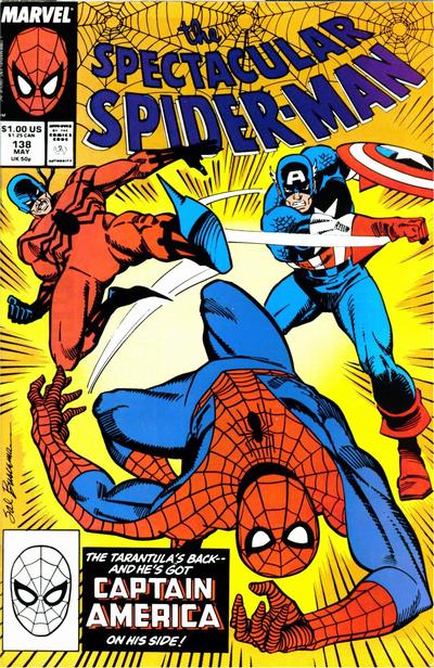 The Spectacular Spider-Man 1976 #138 Direct ed. - high grade - $5.99