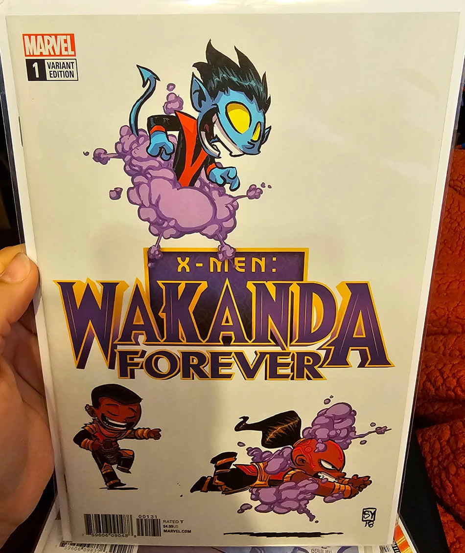 X-Men Wakanda Forever #1 2018 Skottie Young Variant