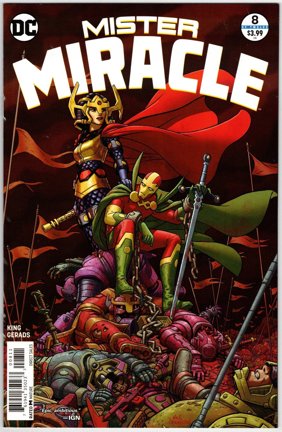 Mister Miracle, Vol. 4 2018 Issue 8A - Near Mint