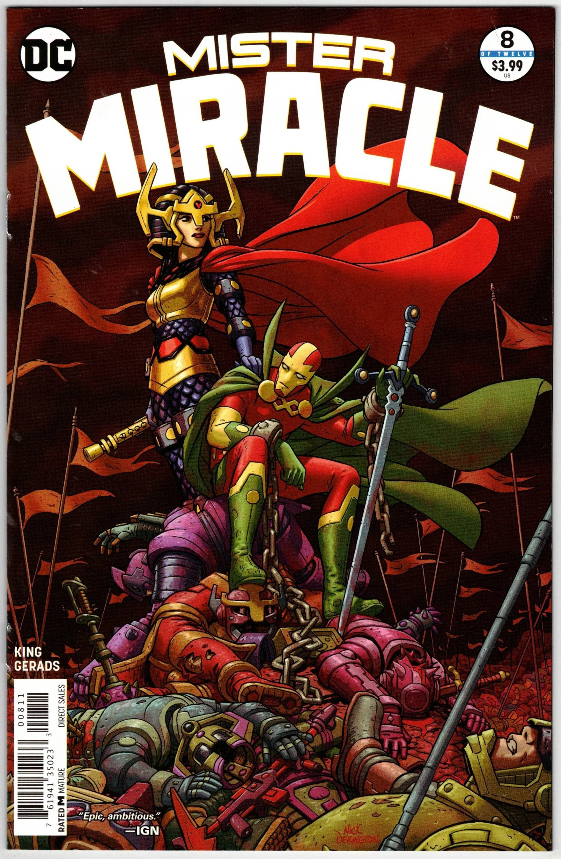 Mister Miracle, Vol. 4 2018 Issue 8A - Near Mint