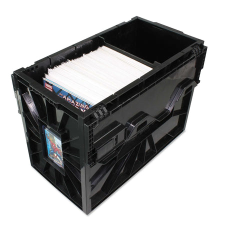 BCW Plastic Short Comic Book Bin - Black