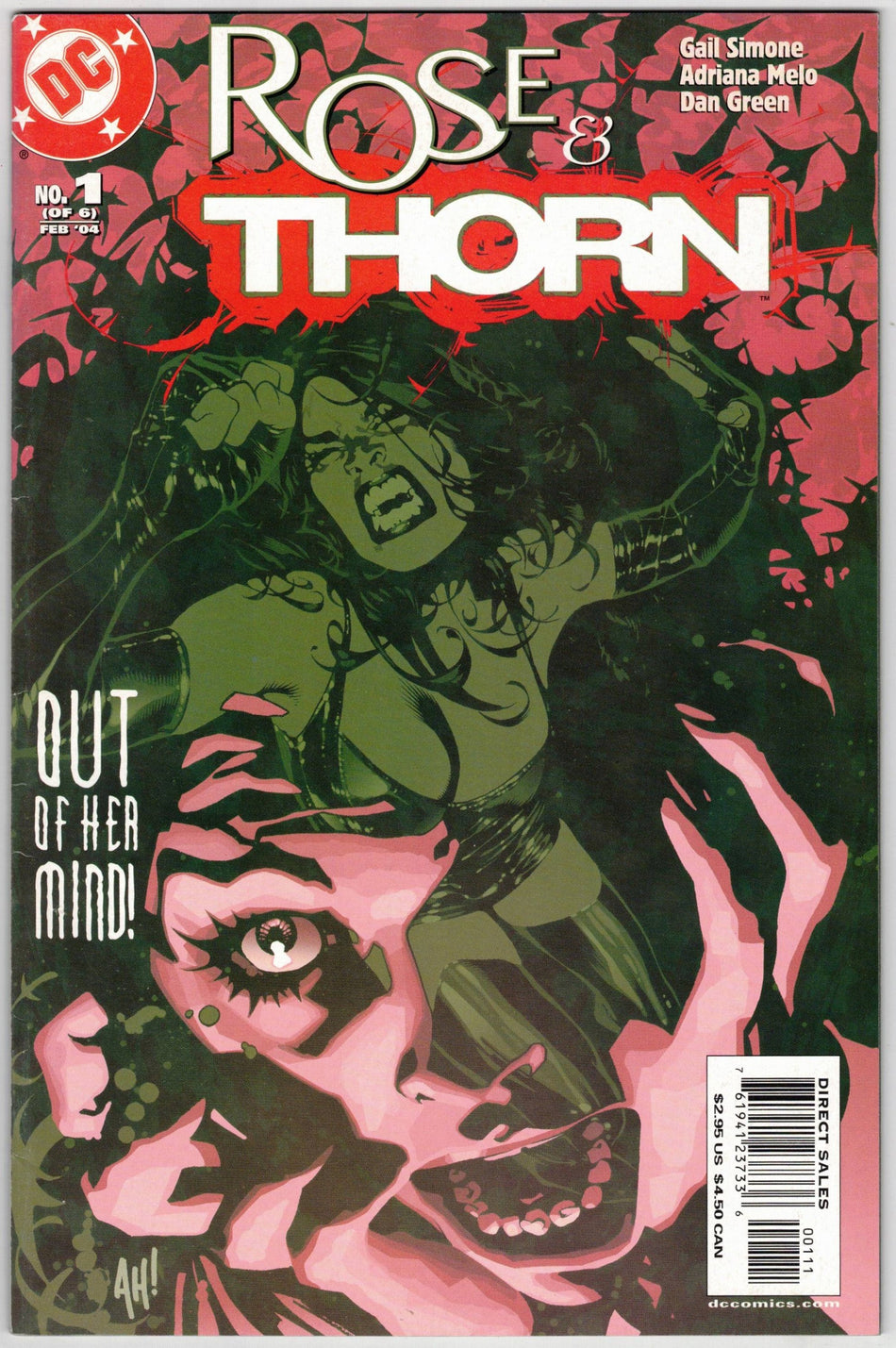 Rose & Thorn #1 2004 NM Adam Hughes