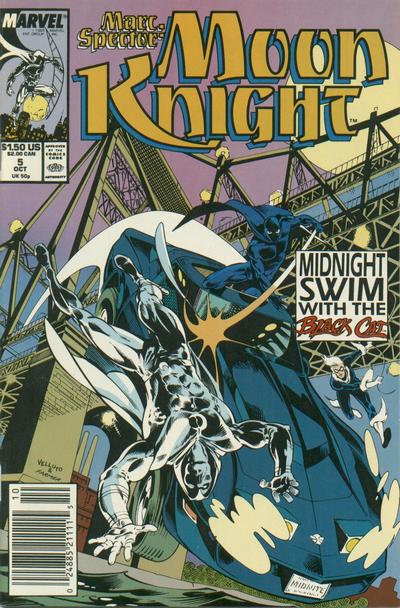 Marc Spector: Moon Knight 1989 #5 - 9.6 - $9.99