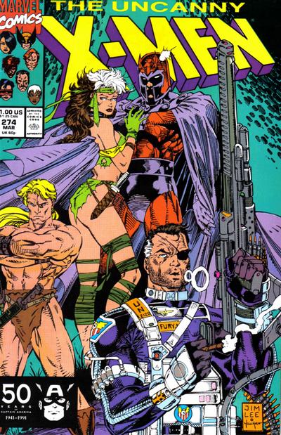 The Uncanny X-Men 1981 #274 Direct ed. - 8.5 - $14.99