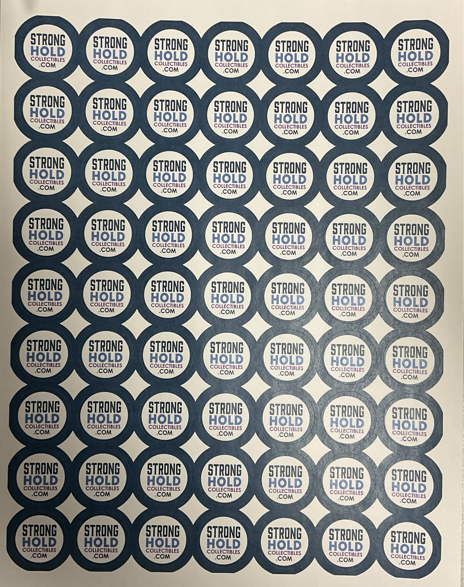 Sheet of Stronghold Stickers