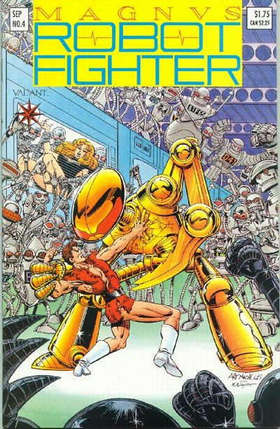 Magnus Robot Fighter 1991 #4 - mid-grade - $3.99