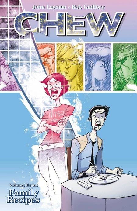 Chew TPB Volume 08 Family Recipes Autographed Edition Rob Guillory
