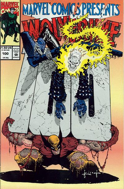 Marvel Comics Presents 1988 #100 Direct ed. - high grade - $19.99