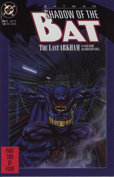 Batman: Shadow of the Bat 1992 #2 Direct ed. - 8.5 - $3.99