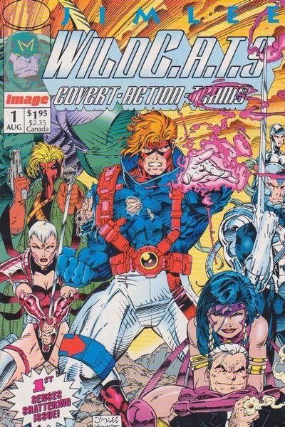 WildC.A.T.s: Covert Action Teams 1992 #1 Direct ed. - high grade - $4.99
