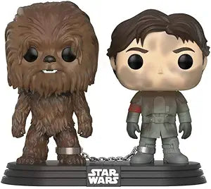 Funko Pop! Solo A Star Wars Story Han Solo and Chewbacca 2 Pack Star Wars Bounty Hunters Exclusive