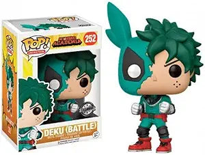 Funko Pop! Animation My Hero Academia Deku (Battle) #252 Hot Topic Exclusive + protector