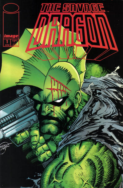 Savage Dragon 1993 #1 - high grade - $4.99