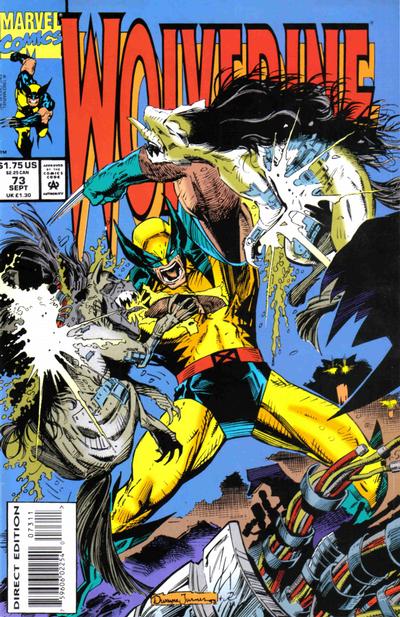 Wolverine 1988 #73 Direct Edition - 9.2 - $3.99