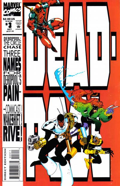 Deadpool: The Circle Chase 1993 #3 Direct Edition - 9.4 - $9.99