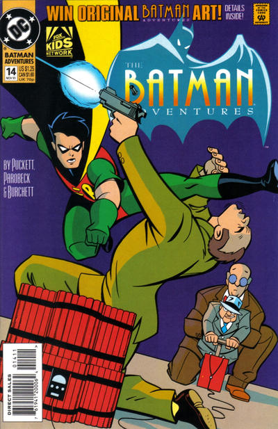 The Batman Adventures 1992 #14 Direct Sales - high grade - $7.99