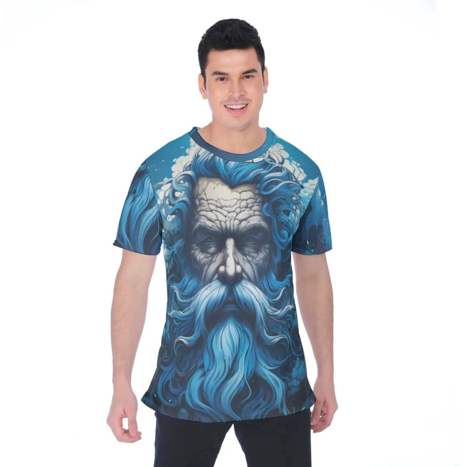BEARD GOD ALL-OVER PRINT SHIRT and tank